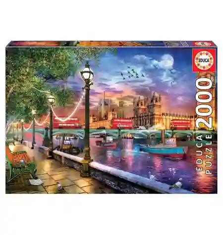 Puzzle 2000 Londres al Atardecer - Educa