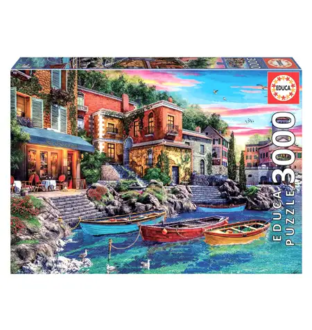 Puzzle 3000 Puesta de Sol en Cuomo - Educa