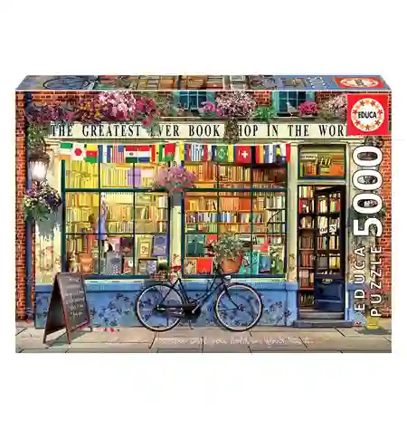 Puzzle 5000 La Mejor Librería del Mundo - Educa