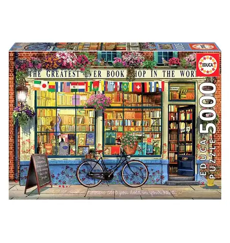 Puzzle 5000 La Mejor Librería del Mundo - Educa