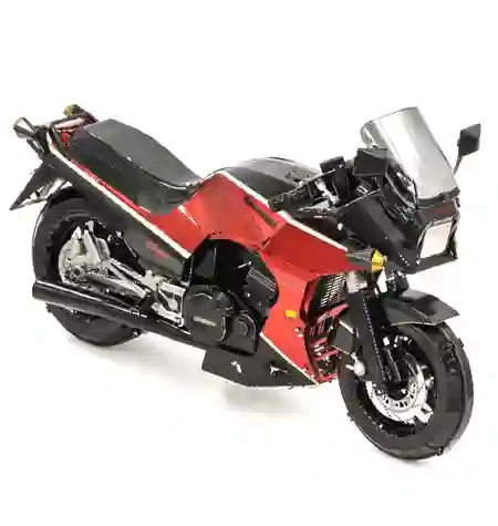 Modelo de metal Moto Kawasaki GPZ 900R ROJA