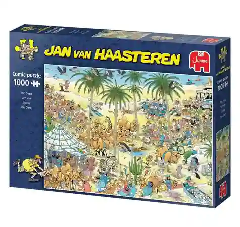 Puzzle 1000 Cómic Jan Van Haasteren - The Oasis - Jumbo
