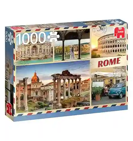 Puzzle 1000 Postales de Roma - Jumbo