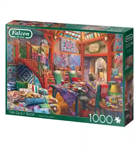 Puzzle 1000 The Quilt Shop - Falcon