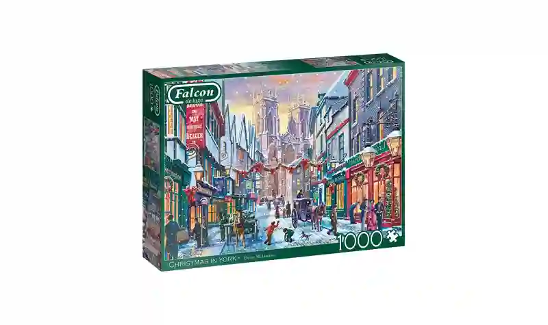 Puzzle 1000 Navidad en York - Falcon