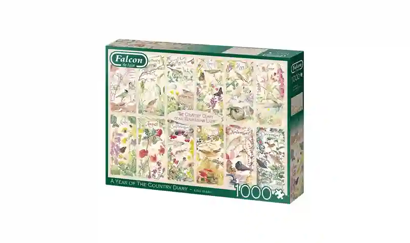 Puzzle 1000 al año del diario del país - Falcon