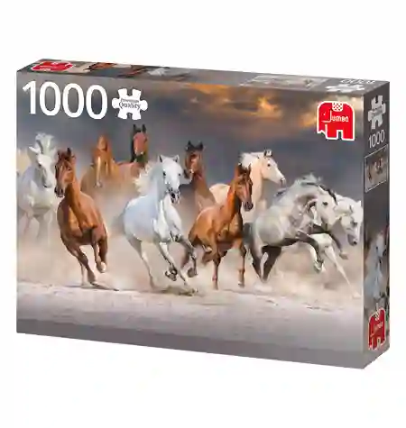 Rompecabezas 1000 Caballos del desierto - jumbo