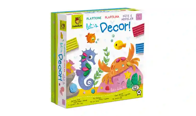 Crea Dudu Let's Decor - Pinta Con Plastilina