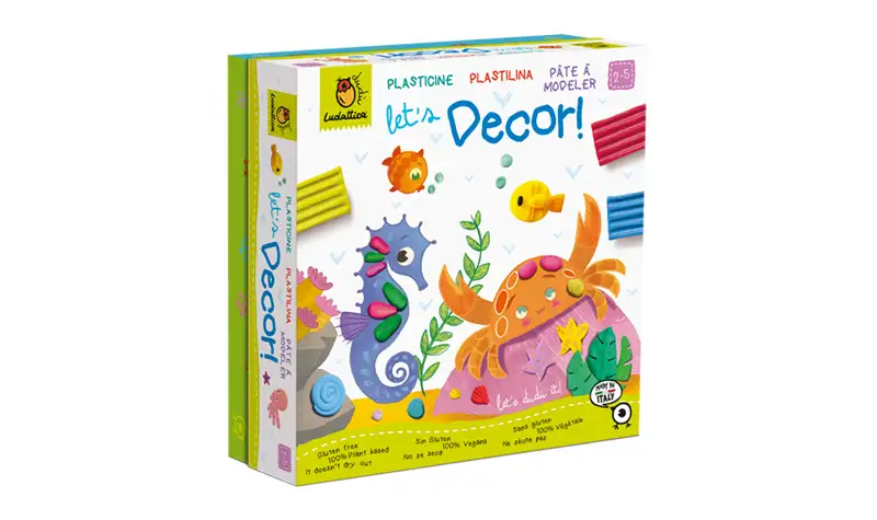 Crea Dudu Let's Decor - Pinta con Plastilina