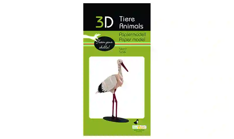 Paper Model - Cigüeña