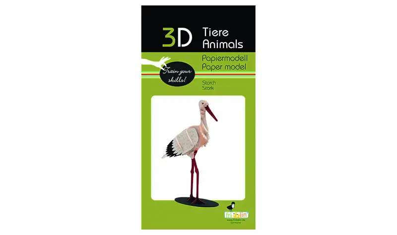 Paper Model - Cigüeña