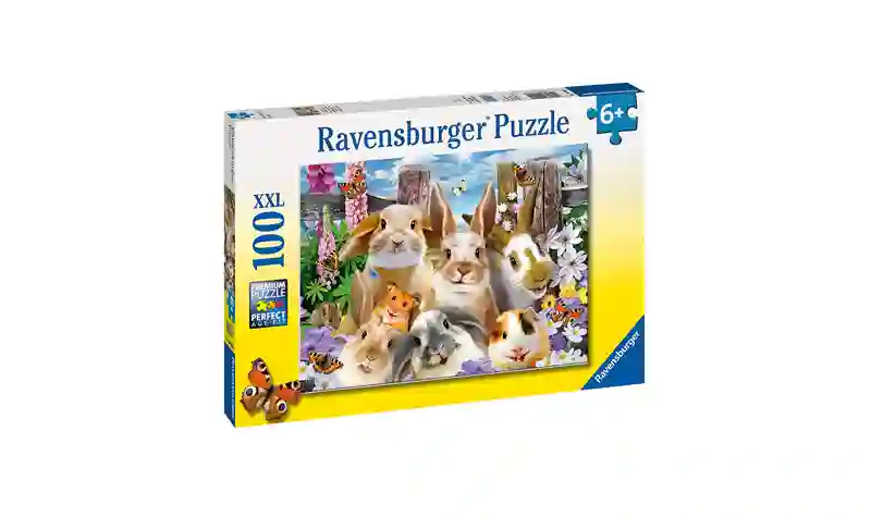 Puzzle 100 Selfie de Conejitos - Ravensburger