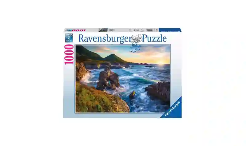 Puzzle 1000 Atardecer en Big Sur - Ravensburger