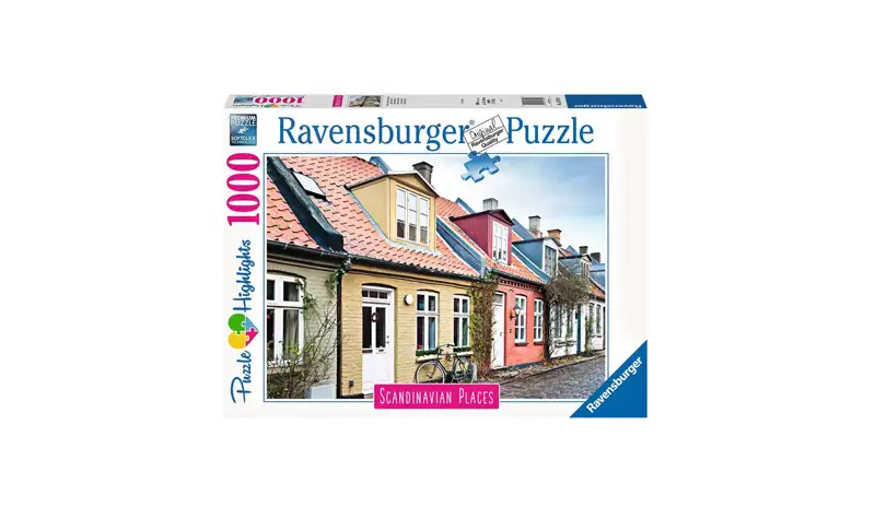 Puzzle 1000 Aarhus, Dinamarca - Ravensburger