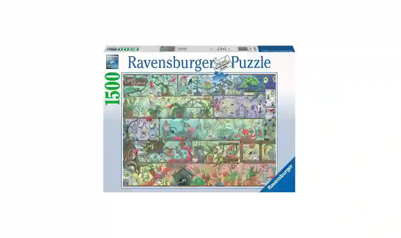 Rompecabezas 1500 Gnomos en El Estante - Ravensburger