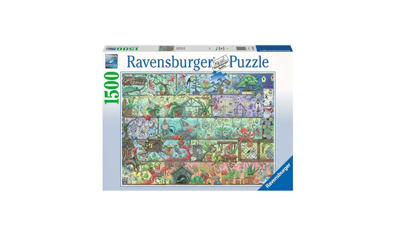 Rompecabezas 1500 Gnomos en El Estante - Ravensburger
