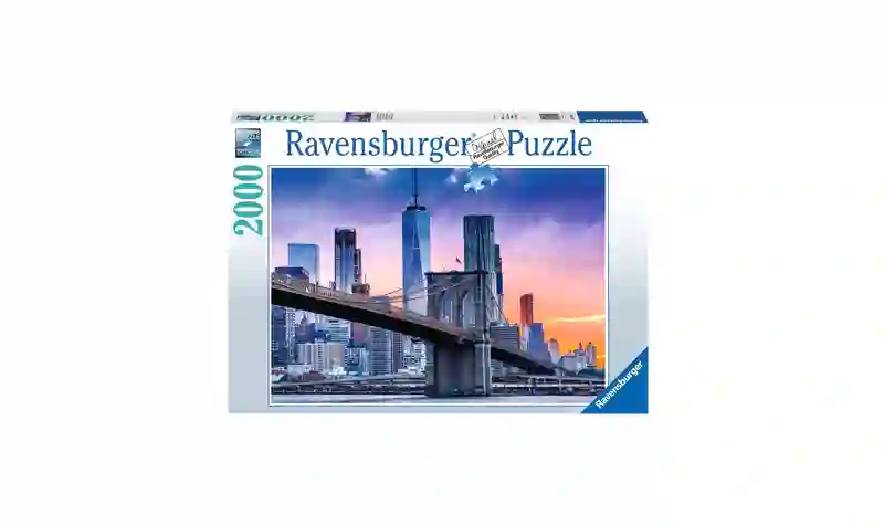 Puzzle 2000 De Brooklyn a Manhattan - Ravensburger