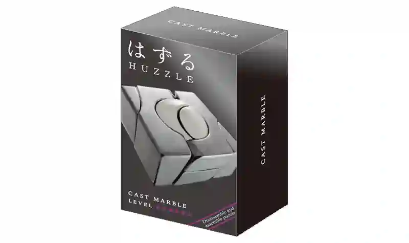 El elenco de Hanayama de Metal Rompecabezas de Metal - Marble Nivel 5