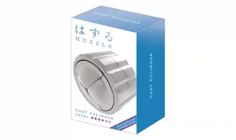 Rompecabezas de Metal HANAYAMA CAST - Cylinder Nivel 4