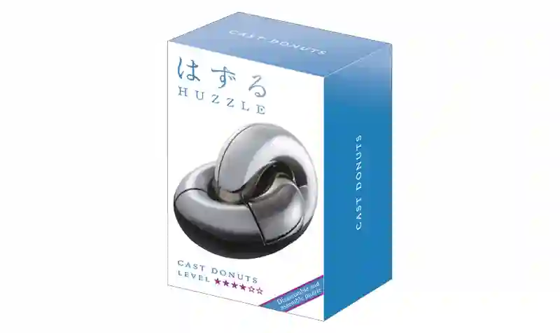 Rompecabezas de Metal HANAYAMA CAST - Donuts Nivel 4