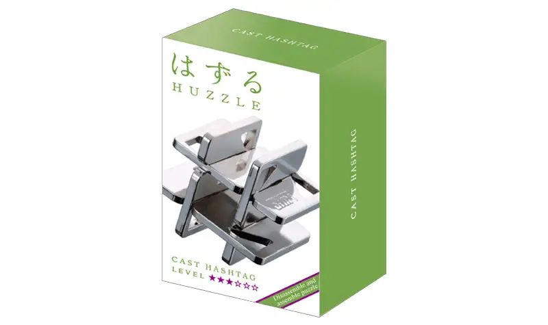 Rompecabezas de Metal HANAYAMA CAST - Hashtag Nivel 3