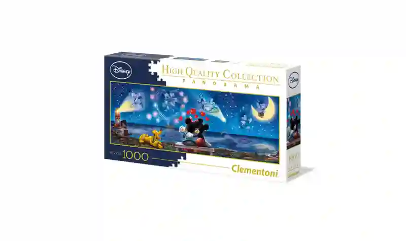 Puzzle 1000 DISNEY Mickey y Minnie - Clementoni