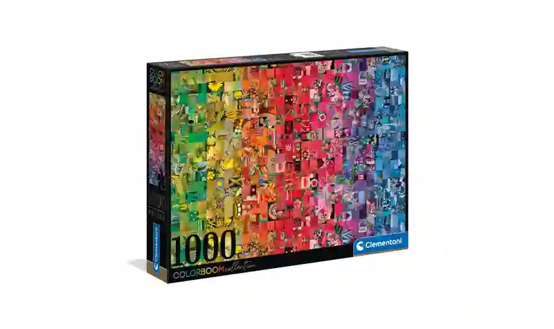 Puzzle 1000 ColorBoom Collage - Clementoni
