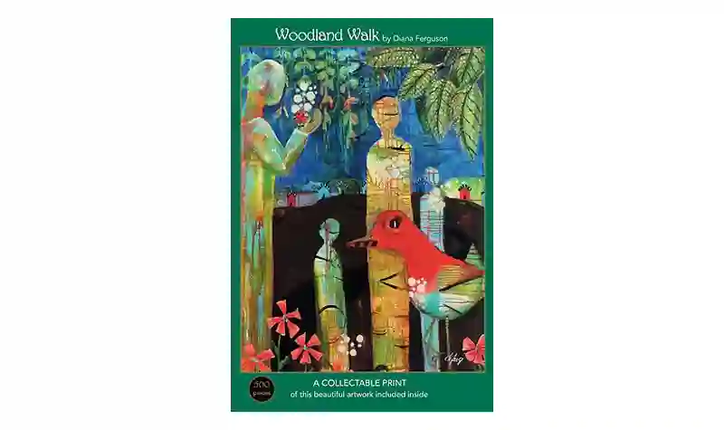 Rompecabezas 500 Velvet - Woodland Walk - Art & Fable