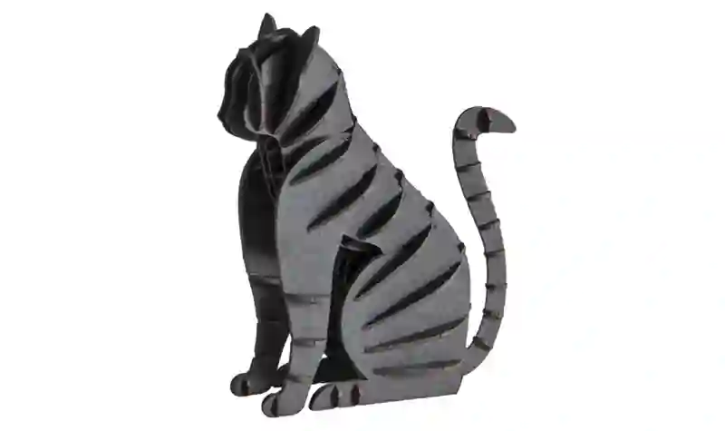 Paper Model - Gato Negro
