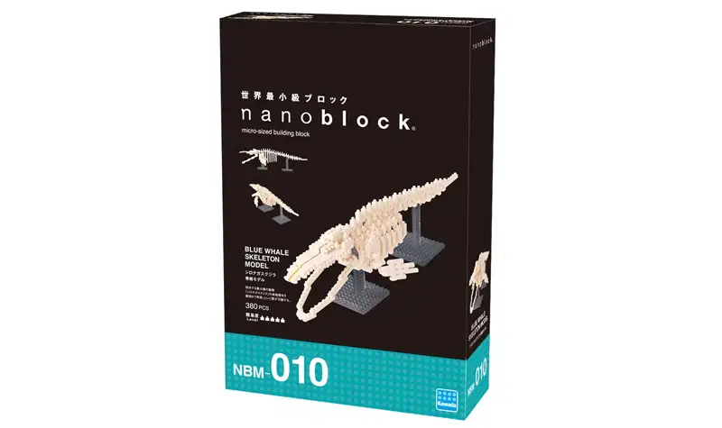 NianBlock - Esqueleto Ballena Azul