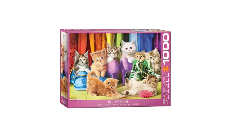 Puzzle 1000 Orgullo Gatuno - Eurographics