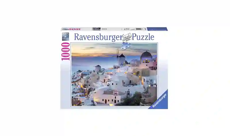 Puzzle 1000 Tarde en Santorini - Ravensburger