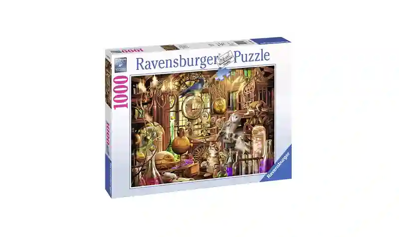 Puzzle 1000 Laboratorio de Merlín - Ravensburger
