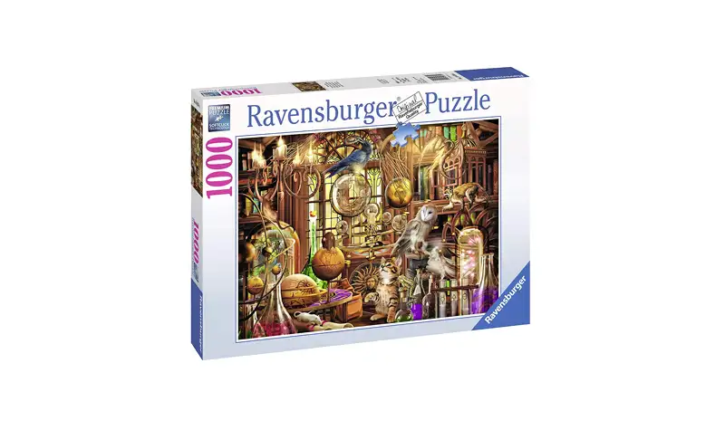Puzzle 1000 Laboratorio de Merlín - Ravensburger