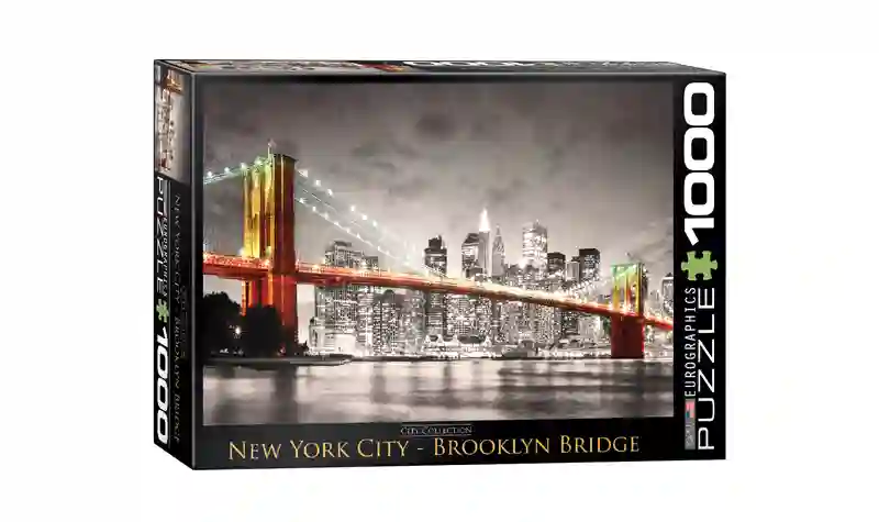 Puzzle 1000 New York City Brookling Bridge - Nueva York - Eurographics