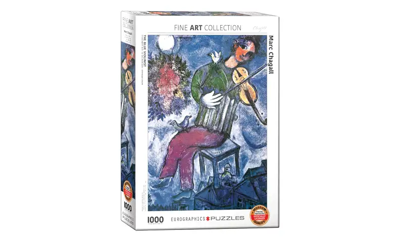 Puzzle 1000 El Violinista Azul - Marc Chagall - Eurographics