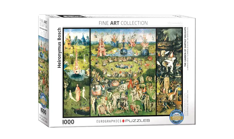 Puzzle 1000 Jardín de Las Delicias - El Bosco - Eurographics