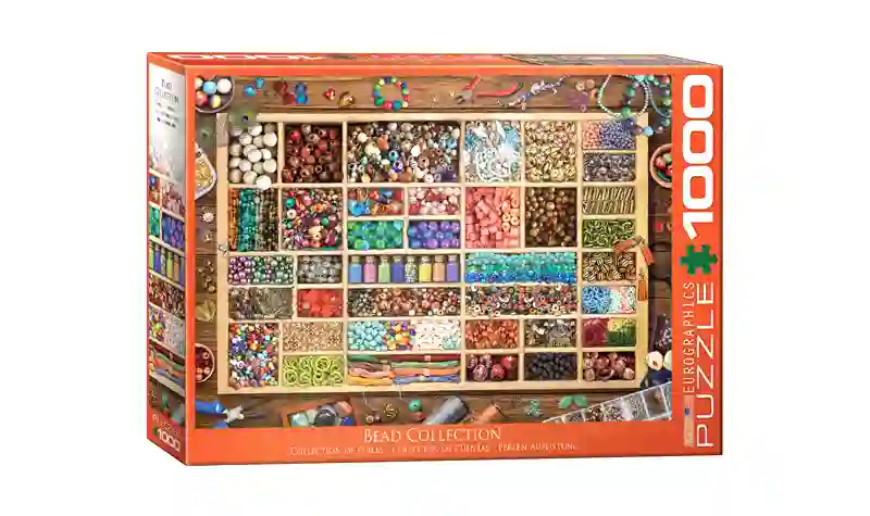 Puzzle 1000 Bead Collection - Abalorios - Eurographics