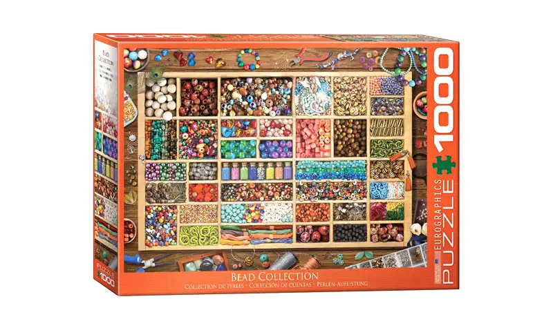 Puzzle 1000 Bead Collection - Abalorios - Eurographics