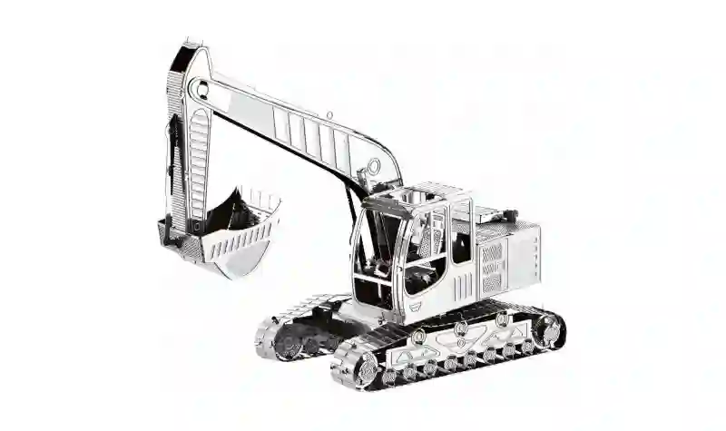 Metal Model Excavadora