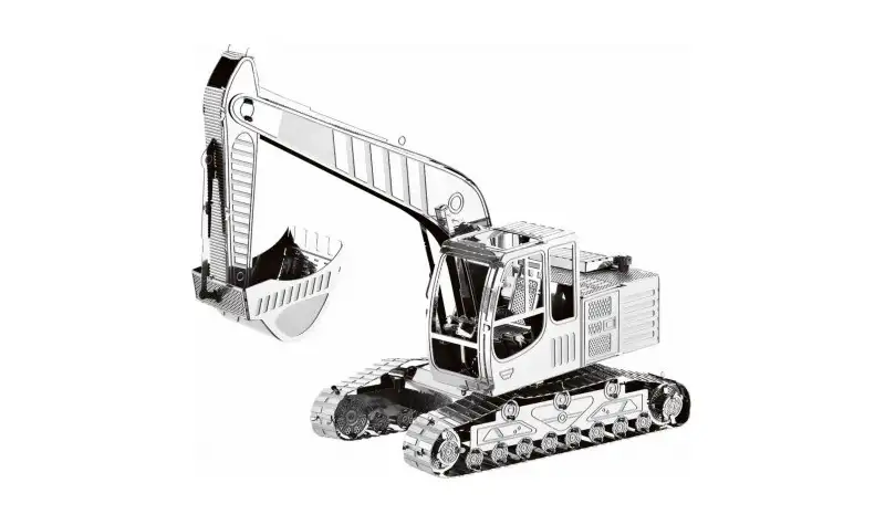 Metal Model Excavadora