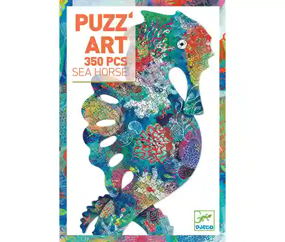 Puzzle 350 Silueta Caballito de Mar - Djeco