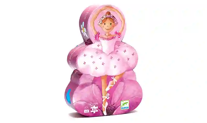 Rompecabezas 36 Silueta Bailarina - Djeco