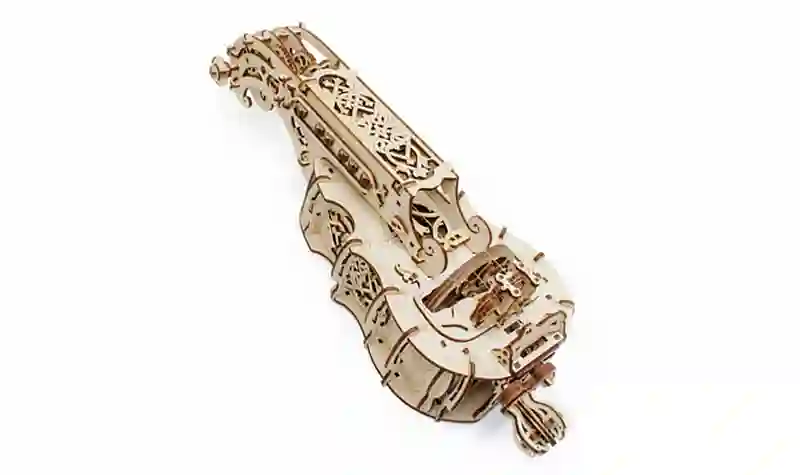 Construcción de Madera - Hurdy-Gurdy / Zanfoña