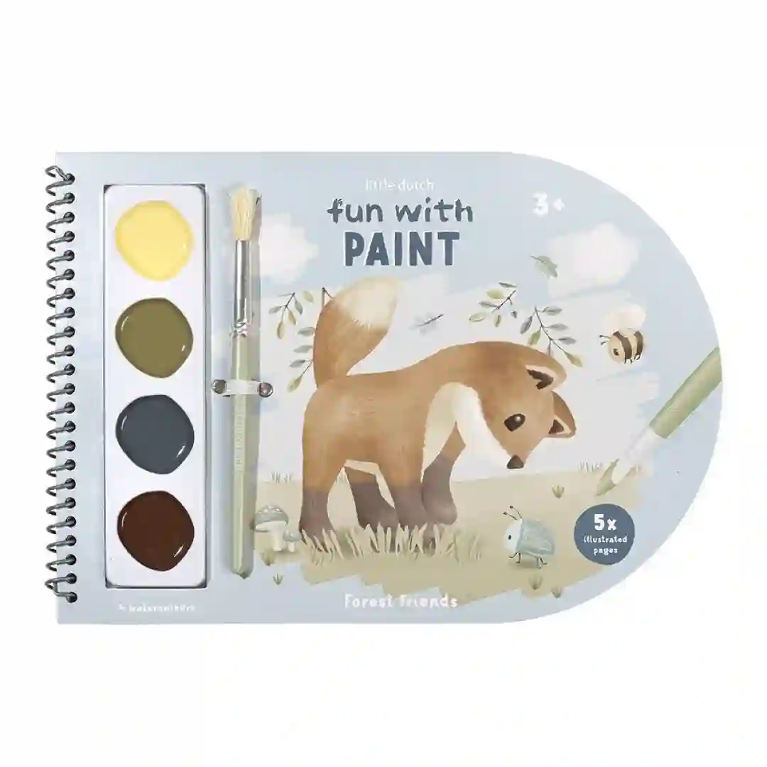 Forest watercolor book