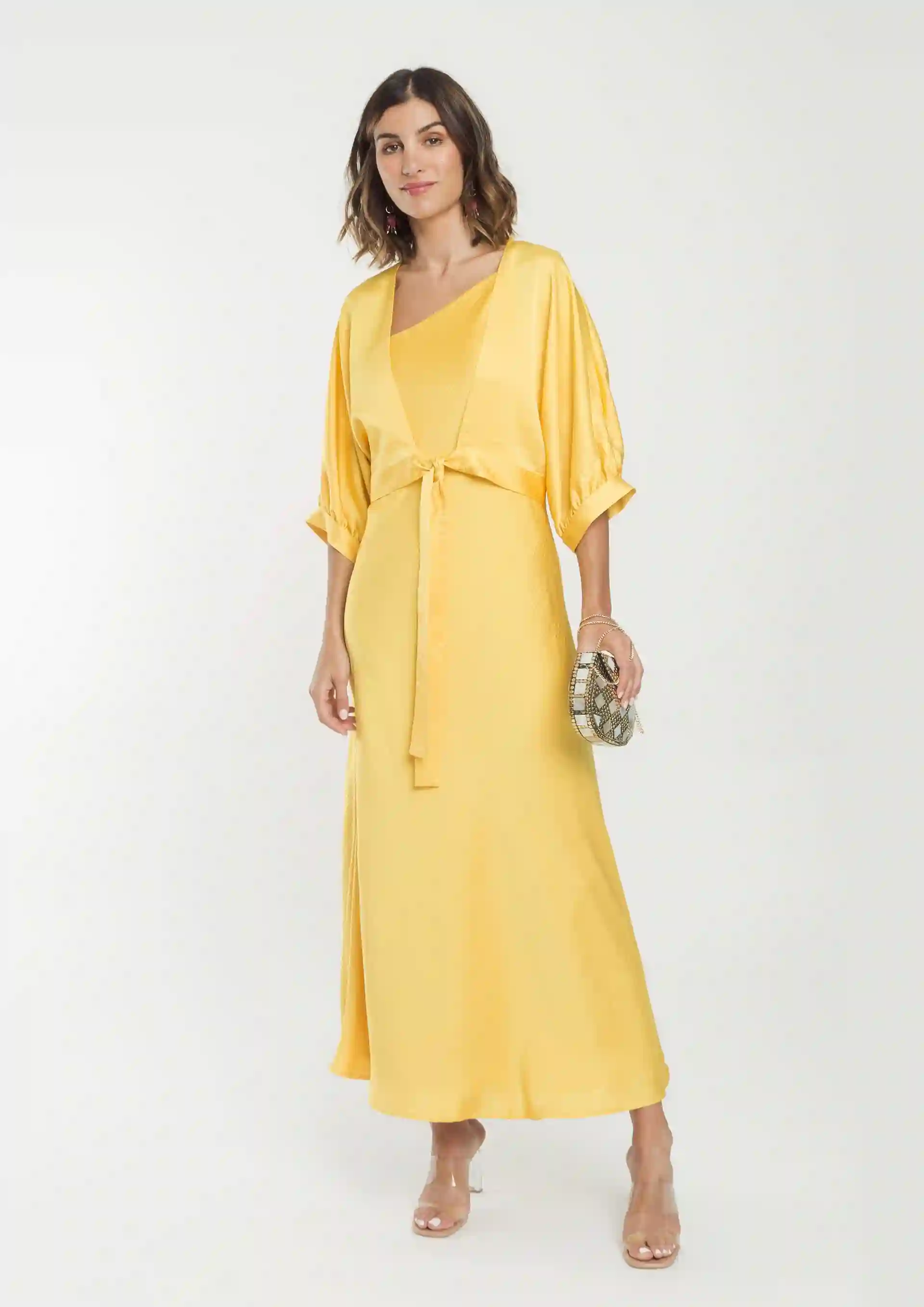 Bolero Alba Count Yellow Satin