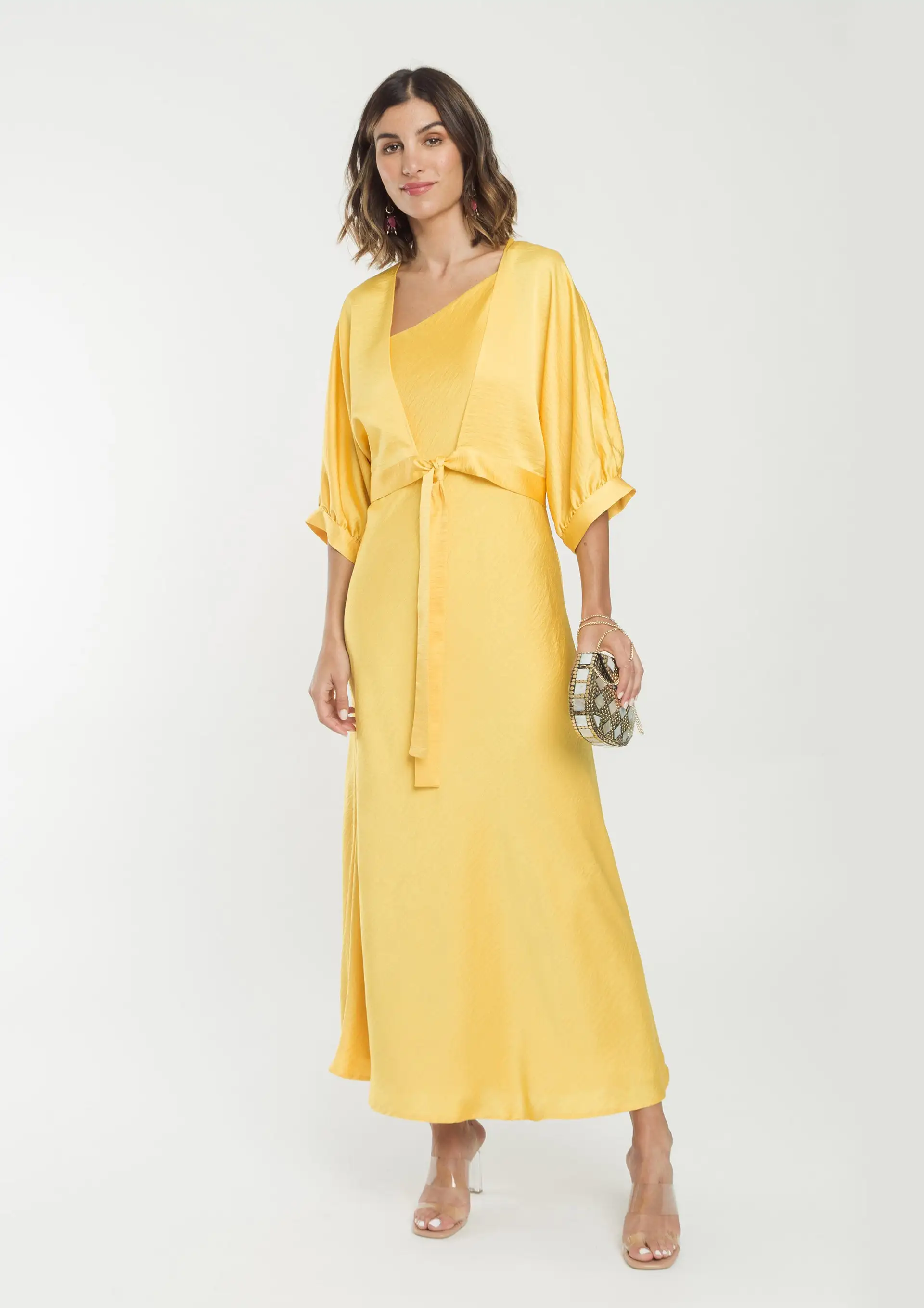 Bolero Alba Count Yellow Satin
