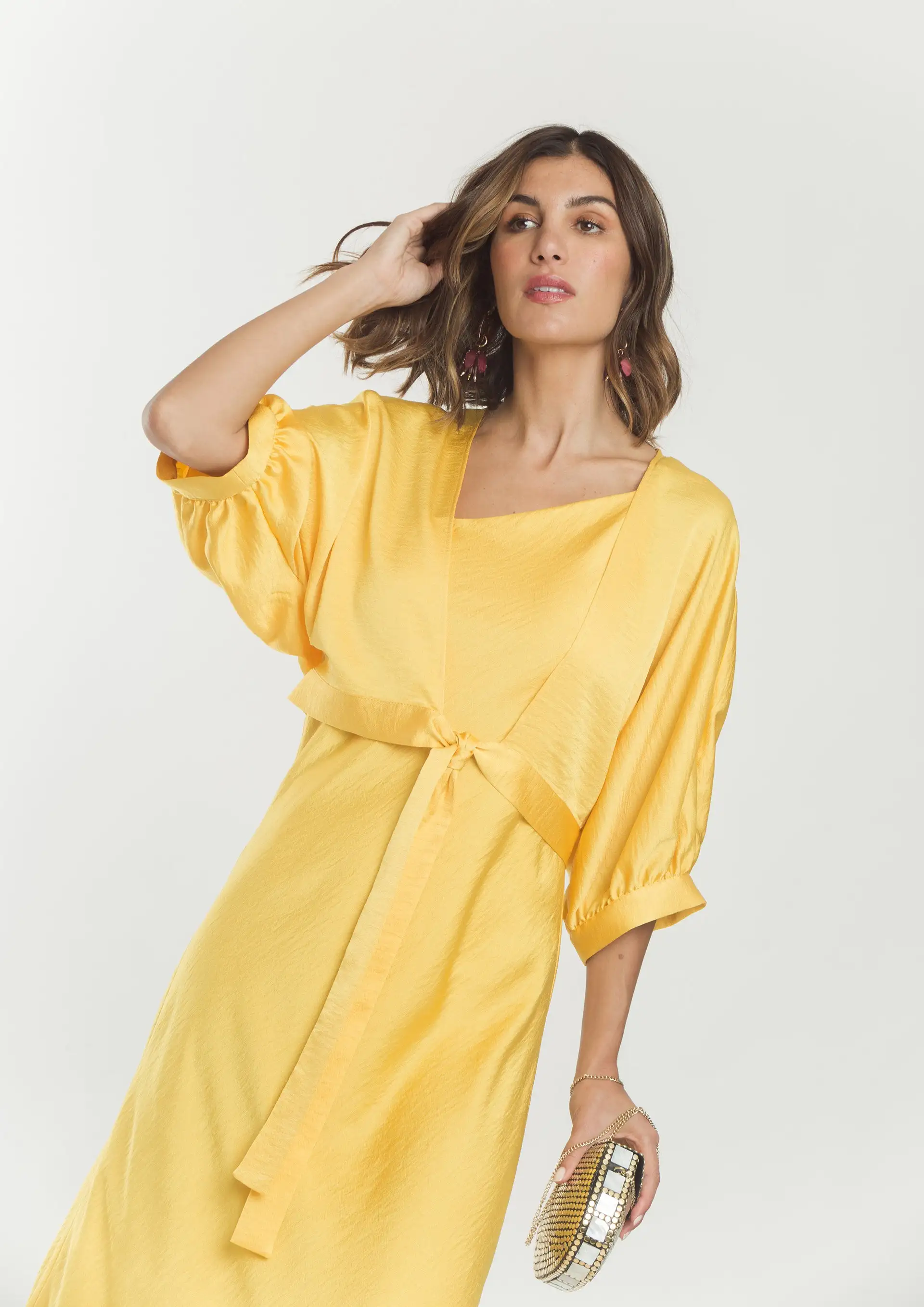 Bolero Alba Count Yellow Satin - Image 3