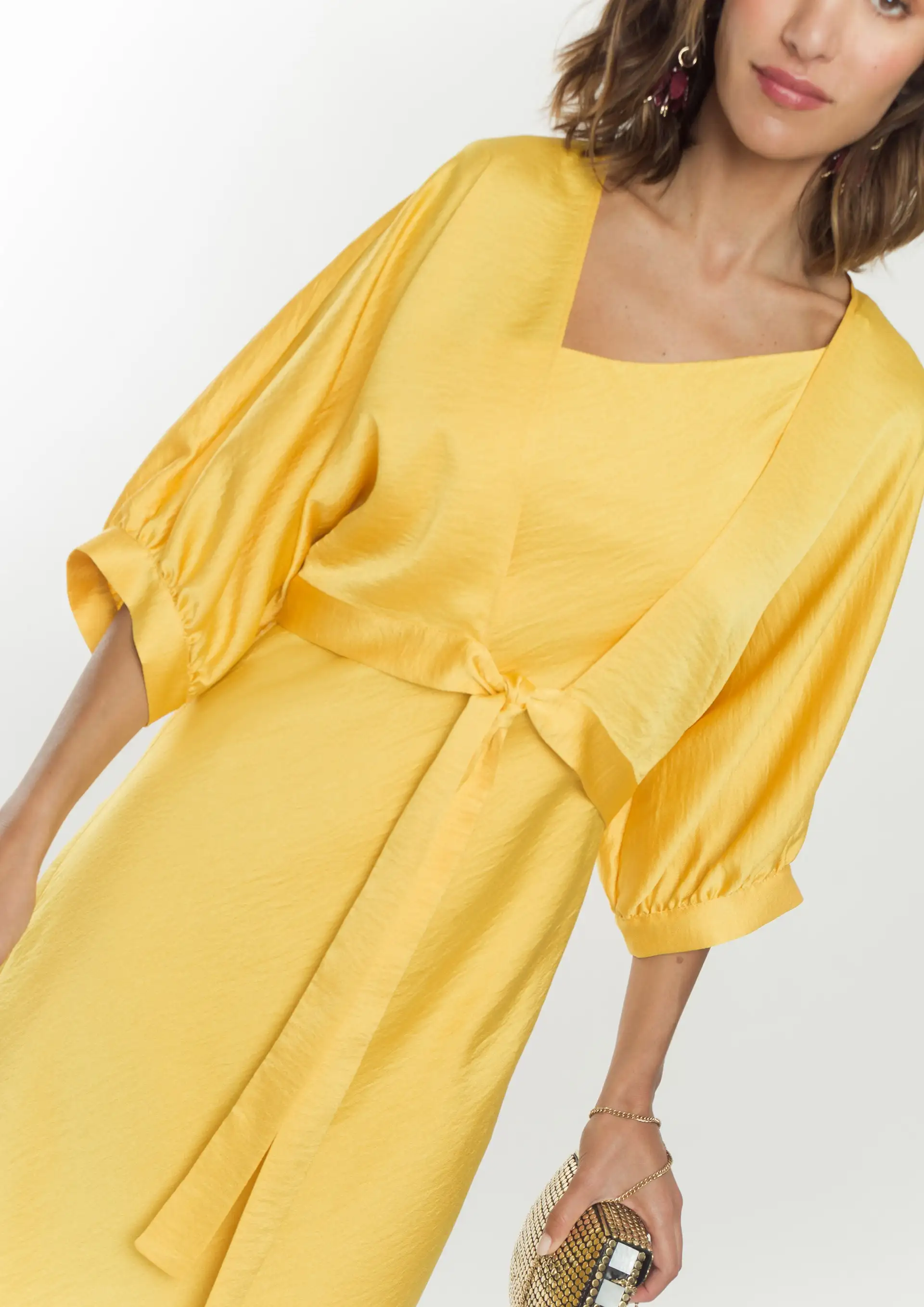 Bolero Alba Count Yellow Satin - Image 4