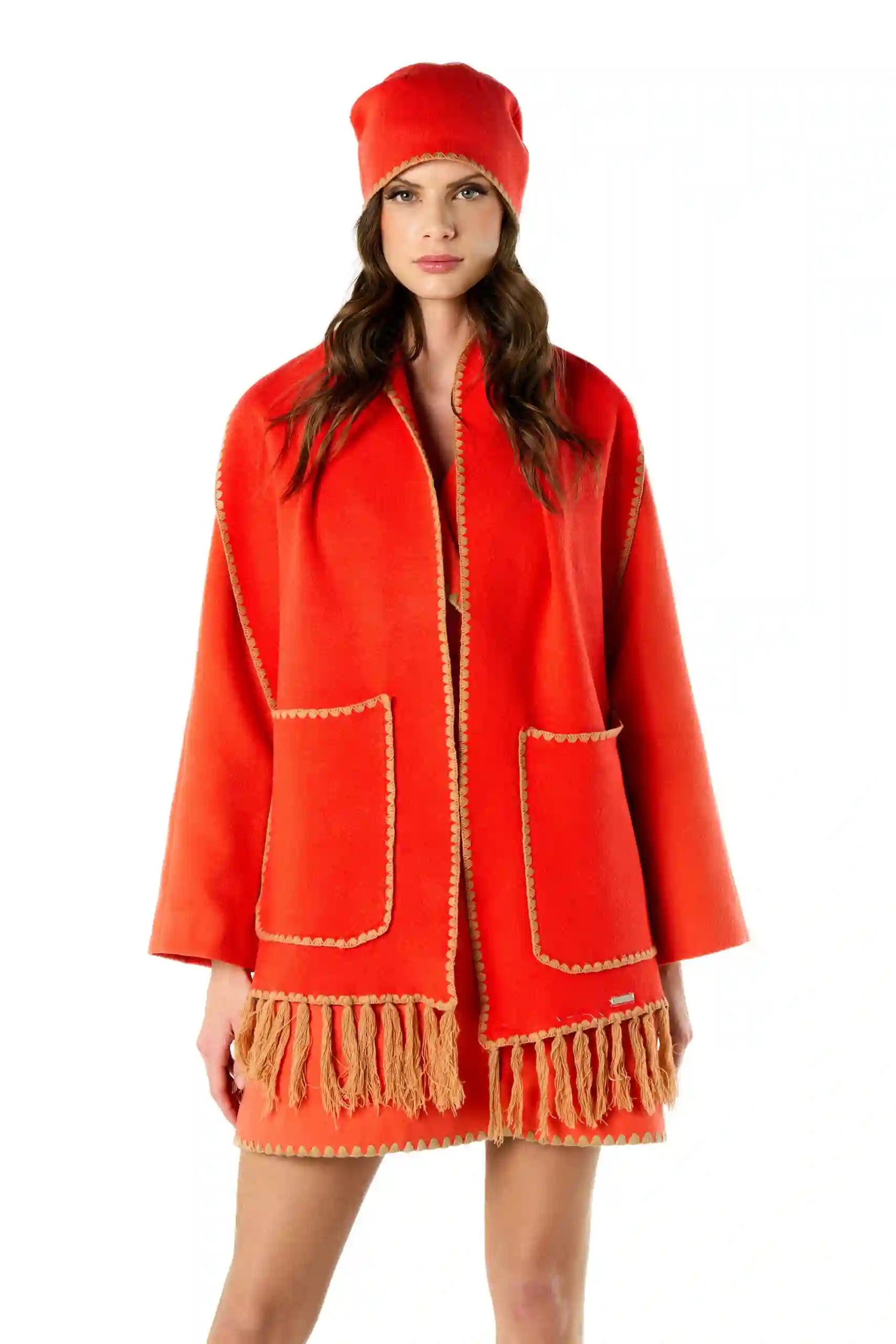 Bufanda NO SECRETS color naranja